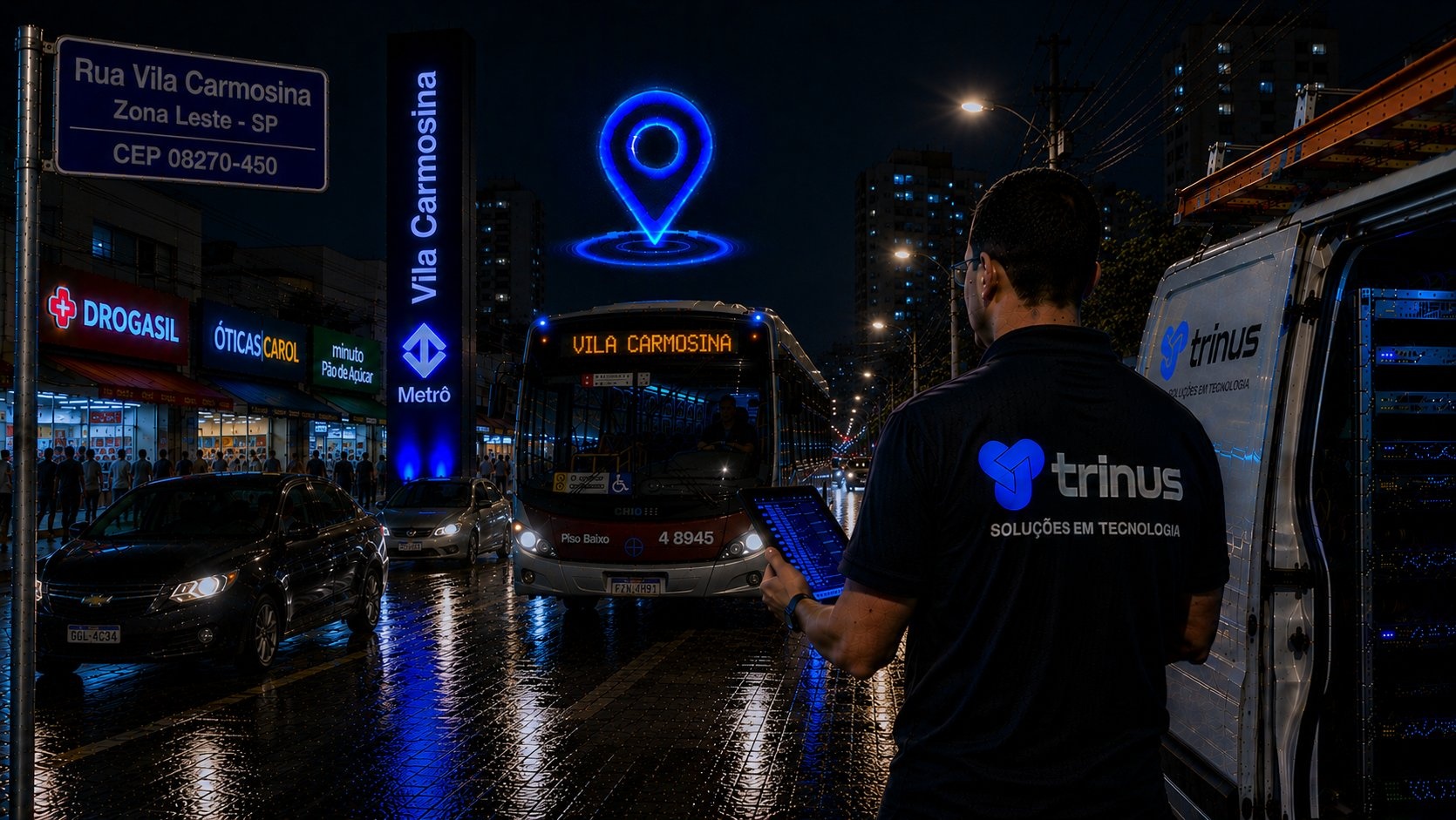 Vila Carmosina, Zona Leste, São Paulo | Trinus Corp PABX IP