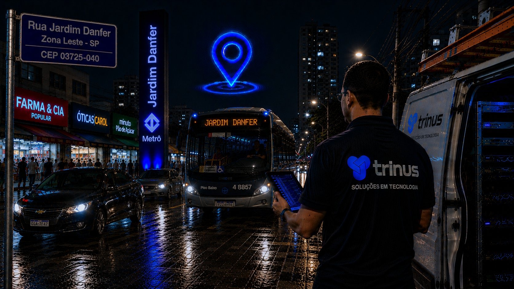Jardim Danfer, Zona Leste, São Paulo | Trinus Corp PABX IP