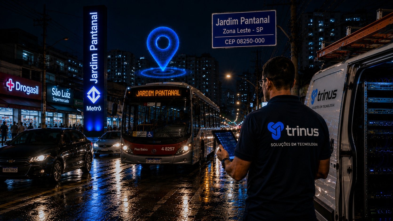 Jardim Pantanal, Zona Leste, São Paulo | Trinus Corp PABX IP