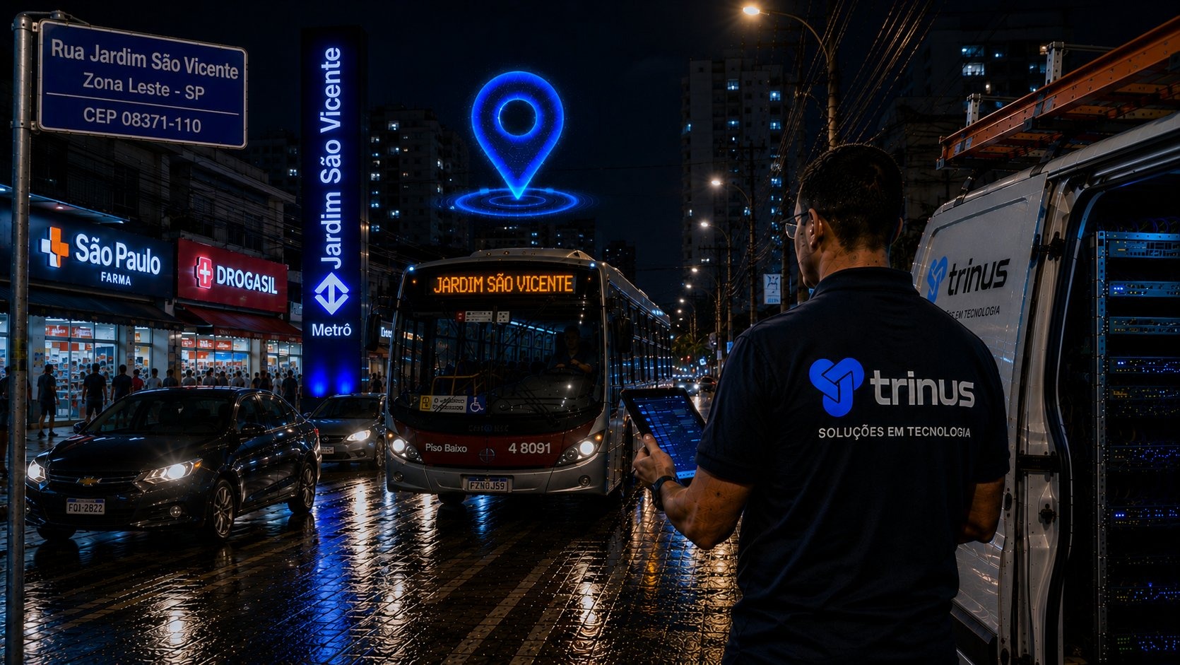 Jardim São Vicente, Zona Leste, São Paulo | Trinus Corp PABX IP