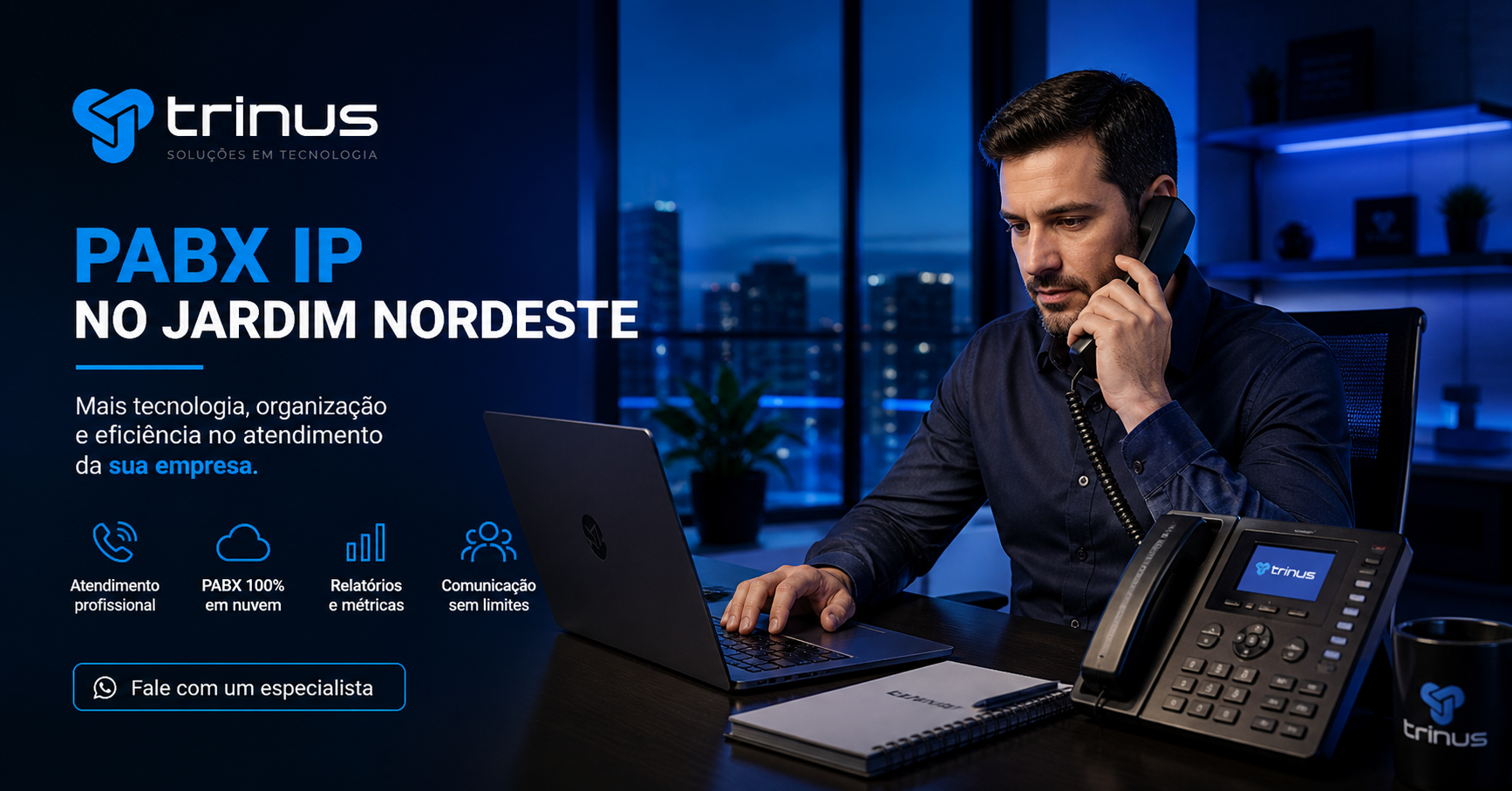 PABX IP para empresas no Jardim Nordeste com atendimento profissional e tecnologia em nuvem