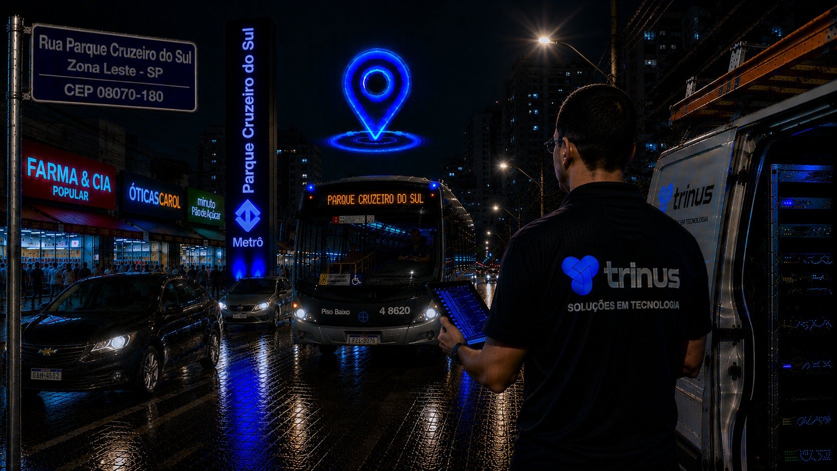 Parque Cruzeiro do Sul, Zona Leste, São Paulo | Trinus Corp PABX IP