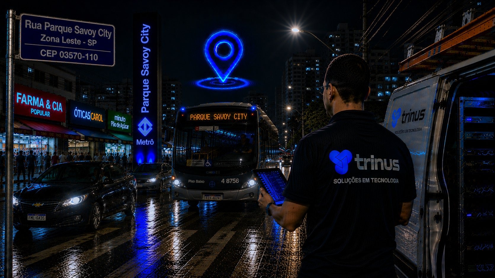 Parque Savoy City, Zona Leste, São Paulo | Trinus Corp PABX IP