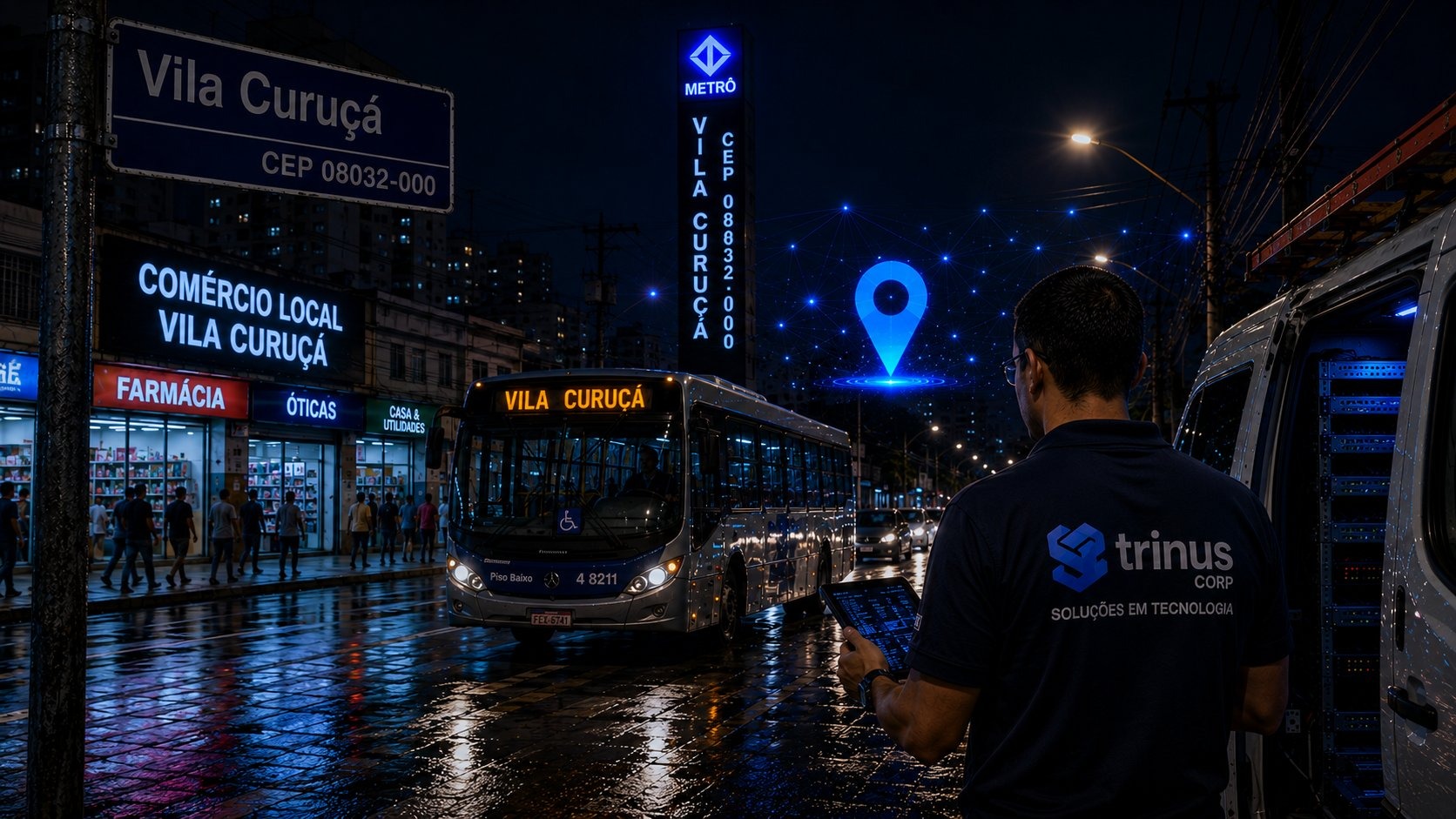 PABX IP em Vila Curuçá — Av. Marechal Tito — São Miguel Paulista — Trinus Corp