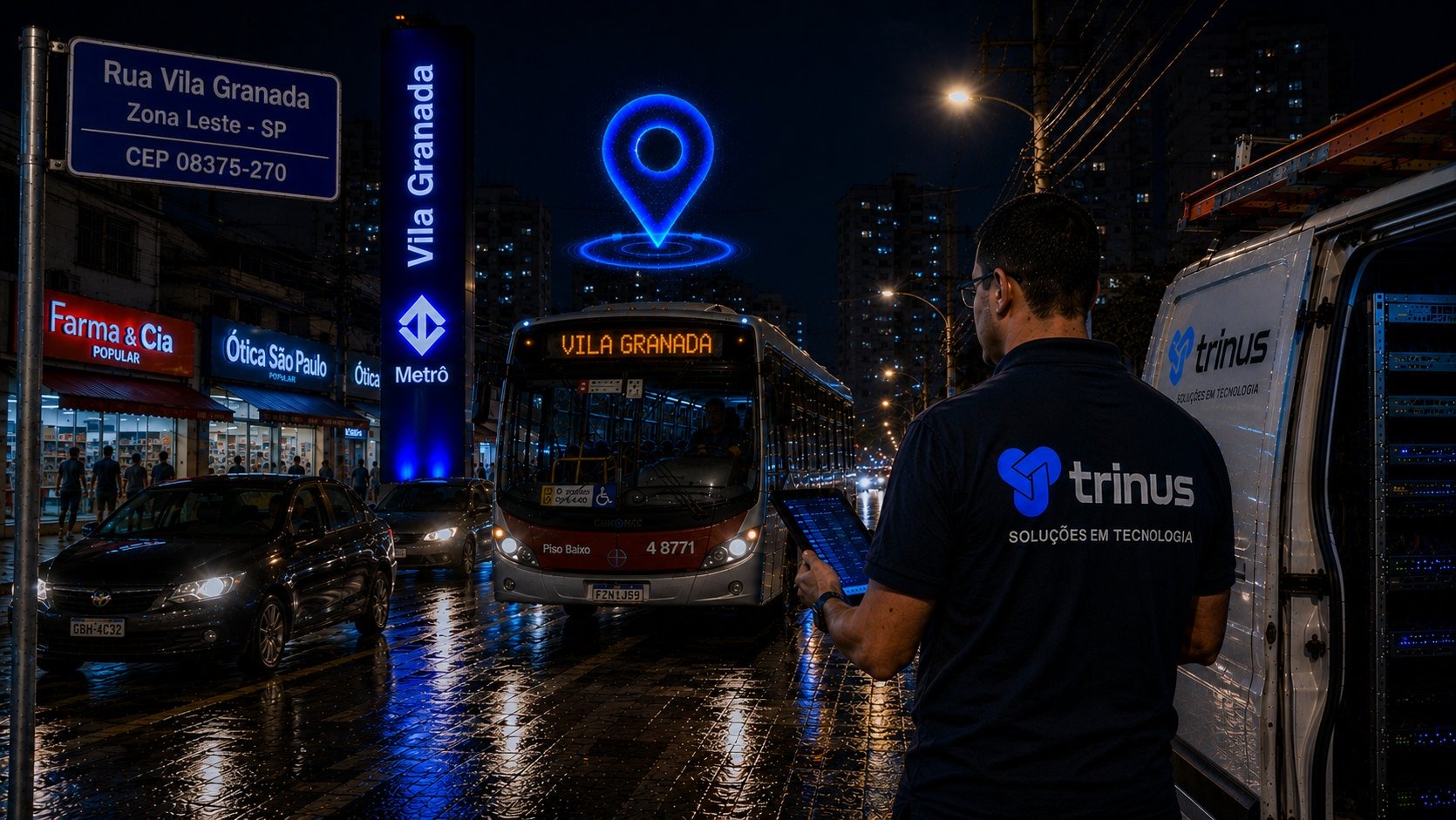 Vila Granada, Zona Leste, São Paulo | Trinus Corp PABX IP