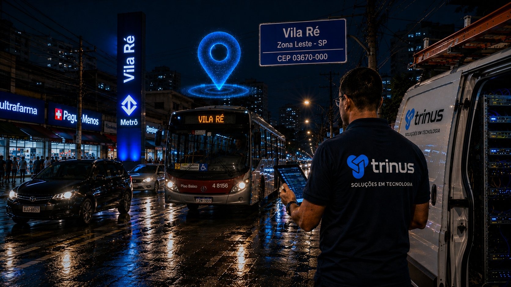Vila Ré, Zona Leste, São Paulo | Trinus Corp PABX IP