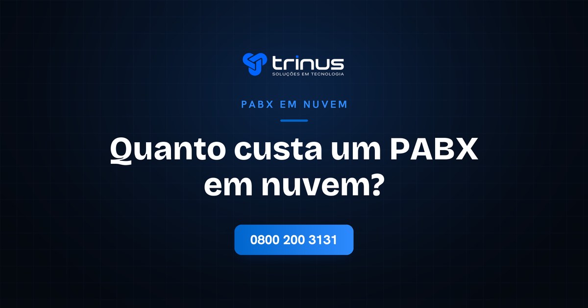 Quanto custa um PABX em nuvem para empresa